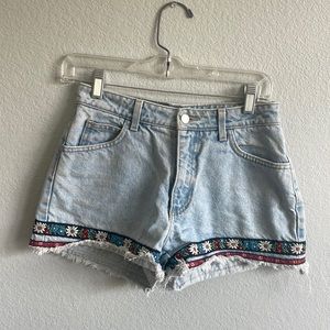 Jean shorts